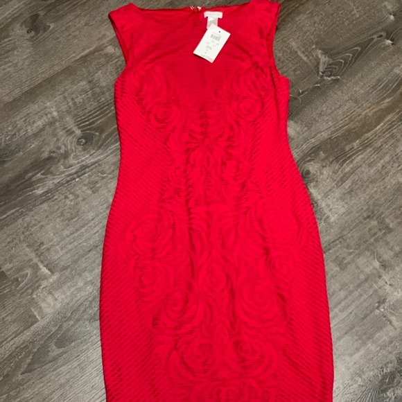 Cache Dresses & Skirts - Cache red sheath dress